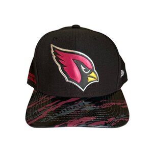Arizona Cardinals New Era 9FIFTY Snapback Hat Black & Red NFL Adjustable Cap